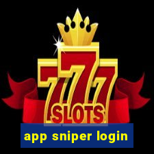 app sniper login